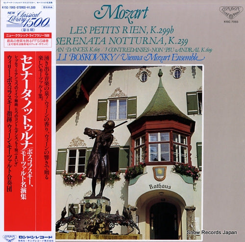 BOSKOVSKY, WILLI mozart; les petits rien / serenade no.6 "serenata notturna" K15C7065