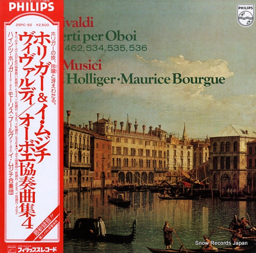 HOLLIGER, HEINZ vivaldi; concerti per oboi 25PC-92