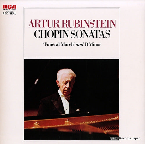 RUBINSTEIN, ARTUR chopin; sonatas "funeral march" and b minor SX-2735