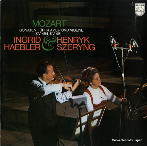 SZERYNG, HENRYK, AND INGRID HAEBLER mozart; sonatas for piano and violin k.454, k.481 6500055