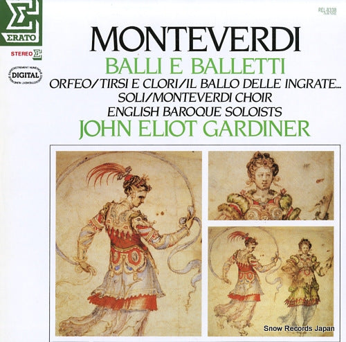 GARDINER, JOHN ELIOT monteverdi; balli e balletti REL-8338