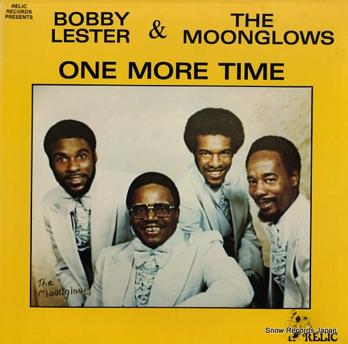 LESTER, BOBBY, AND THE MOONGLOWS one more time RELIC8001/LP8001
