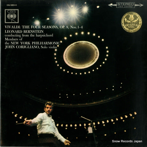 BERNSTEIN, LEONARD vivaldi; the four seasons, op.8, nos.1-4 OS-569-C