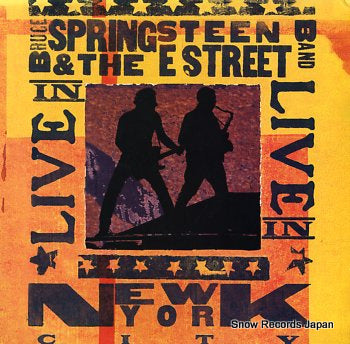SPRINGSTEEN, BRUCE live in new york city C385490