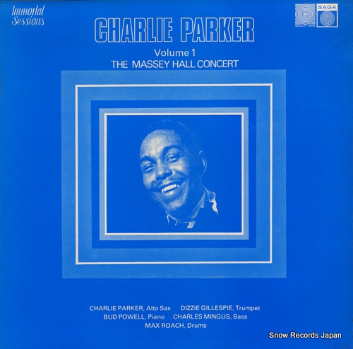 PARKER, CHARLIE volume 1 the massey hall concert SAGA6906