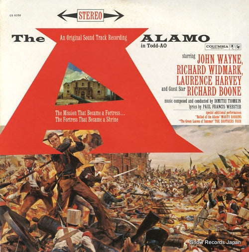 TIOMKIN, DIMITRI the alamo CS8358