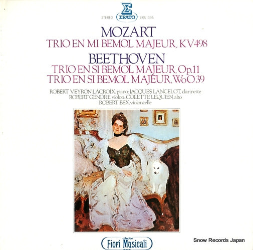 V/A mozart; trio en mi bemol majeur, kv498 ERA-1095