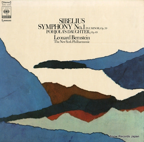 BERNSTEIN, LEONARD sibelius; symphony no.1 in e minor, op.39 SONC10250