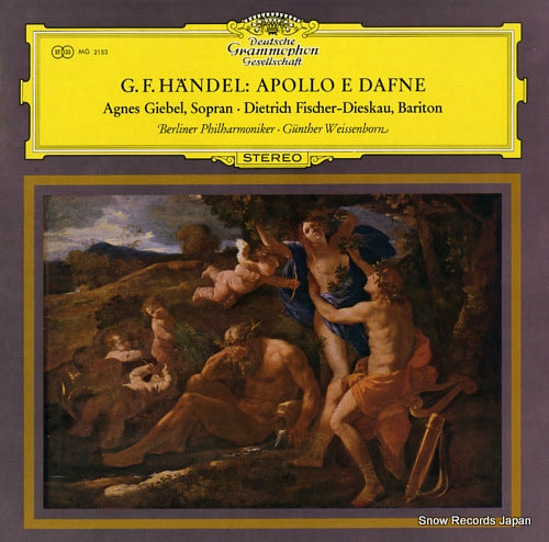 GIEBEL, AGNES / DIETRICH FISCHER=DIESKAU handel; apollo e dafne MG2153