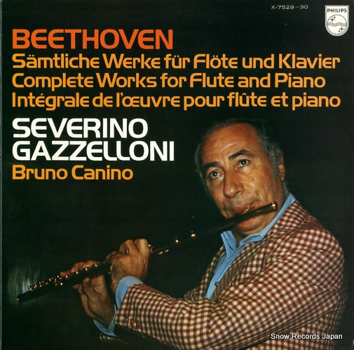 GAZZELLONI, SEVERINO beethoven; works of flute and piano X-7529-30