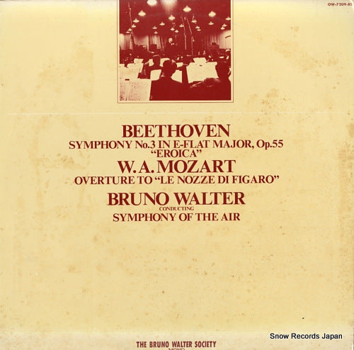 WALTER, BRUNO beethoven; symphony no.3 in e-flat major, op.55 "eroica" OW-7209-BS