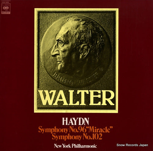 WALTER, BRUNO haydn; symphony no.96 "miracle" / symphony no.102 15AC655