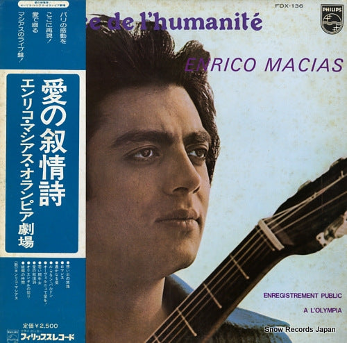 MACIAS, ENRICO a la face de l'humanite FDX-136