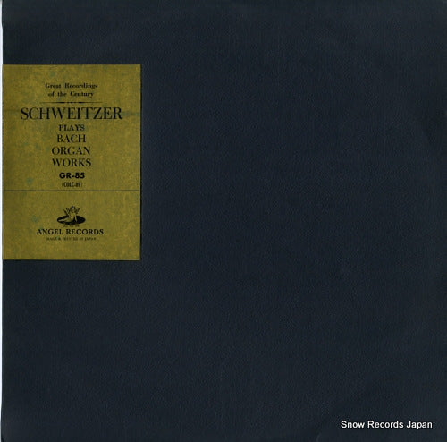SCHWEITZER, ALBERT bach; organ works GR-85