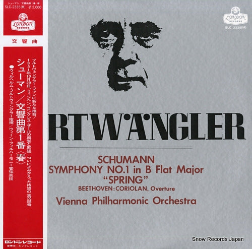 FURTWANGLER, WILHELM schumann; symphony no.1 spring SLC-2335(M)