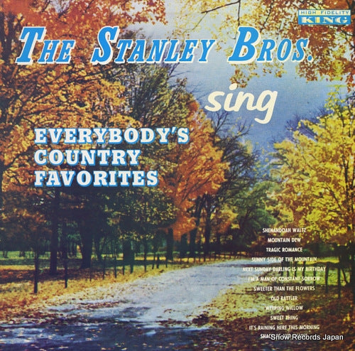 STANLEY BROTHERS, THE everyboy's country favorites K-690