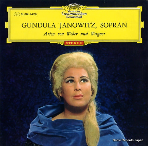 JANOWITZ, GUNDULA arien von weber und wagner SLGM-1426