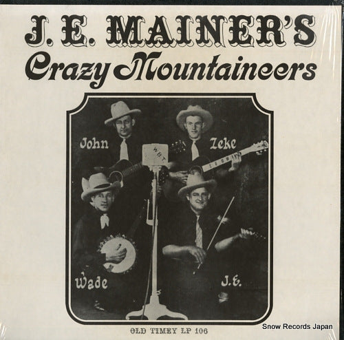 J.E. MAINER'S MOUNTAINEERS j.e. mainer's crazy mountaineers volume1 OT106