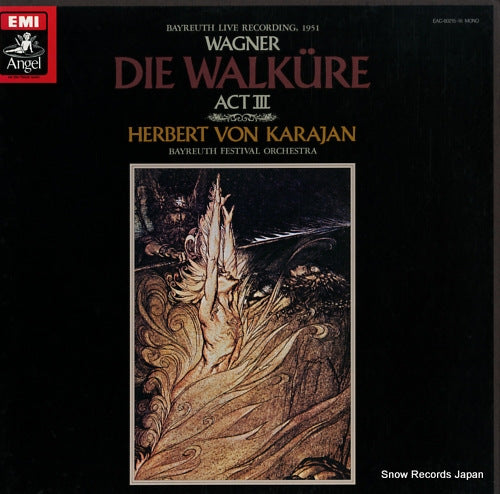 KARAJAN, HERBERT VON wagner; die walkure act iii EAC-60215.16