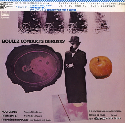 BOULEZ, PIERRE debussy; nocturnes / printemps / premiere rapsodie SONC10314