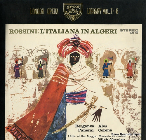 VARVISO, SILVIO rossini; l'italiana in algeri (complete) SLX3-102