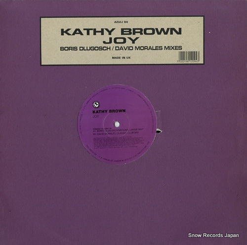 BROWN, KATHY joy (boris dlugosch / david morales mixes) AZULI94