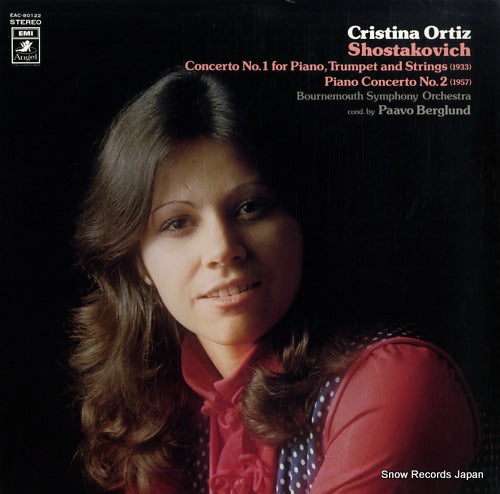 ORTIZ, CRISTINA shostakovich; concerto no.1 for piano, trumpet and strings EAC-80122