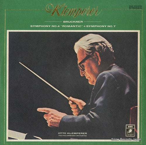 KLEMPERER, OTTO bruckner; symphony no.4 "romantic / symphony no.7 EAA-93097B