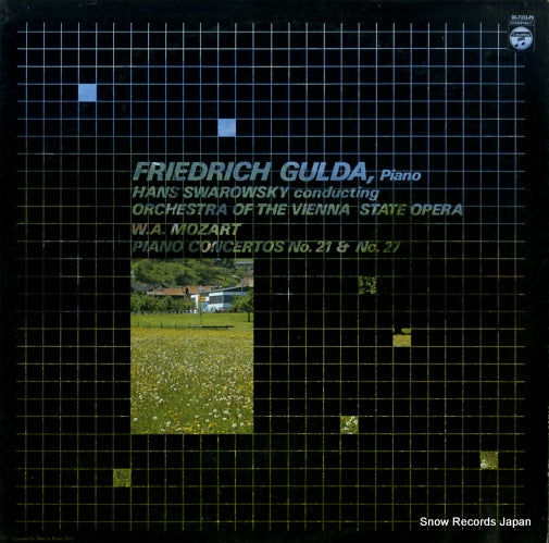 GULDA, FRIEDRICH / HANS SWAROWSKY mozart; piano concertos no.21 & no.27 OC-7323-PK
