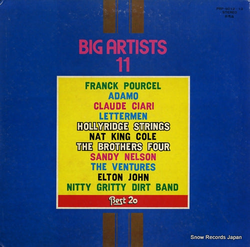 V/A big artists 11 PRP-8012-3