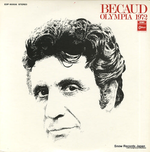 BECAUD, GILBERT olympia 1972 EOP-80506