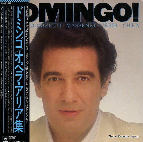 DOMINGO, PLACIDO favorite opera arias / domingo ! 28AC1362