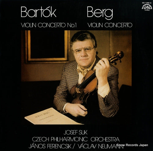 SUK, JOSEF bartok; violin concerto no.1 OX-1284-S