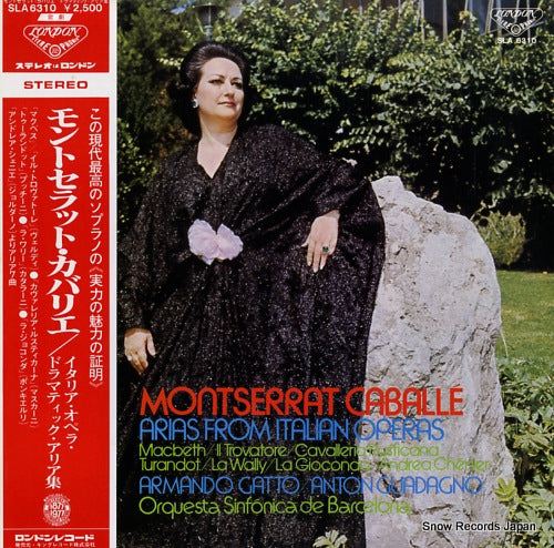 CABALLE, MONTSERRAT arias from italian operas SLA6310
