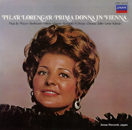 LORENGAR, PILAR prima donna in vienna L20C-1766