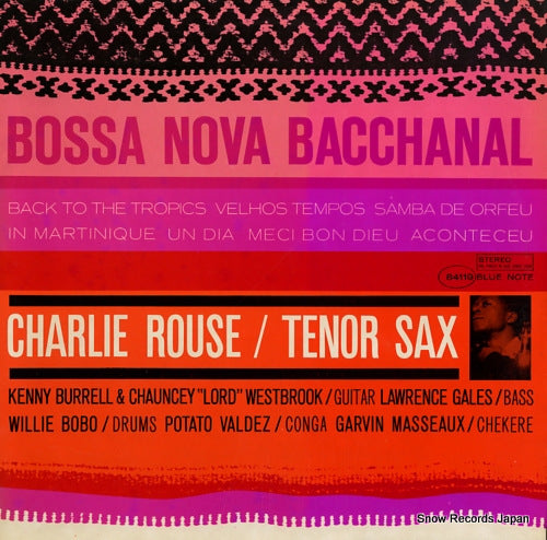 ROUSE, CHARLIE bossa nova bacchanal BST84119