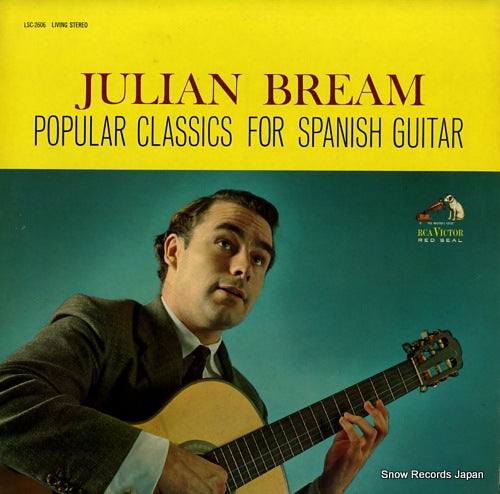 BREAM, JULIAN popular classics for spanish guitar LSC-2606