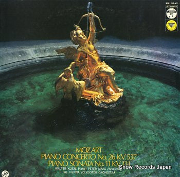 KLIEN, WALTER mozart; piano concerto no.26 kv537 MS-1215-VX