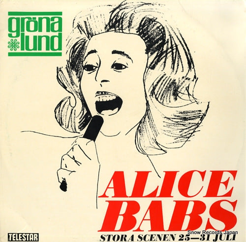 BABS, ALICE pa grona lund TRS11133