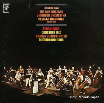 MARRINER, NEVILLE stravinsky; concerto in d EAC-80123