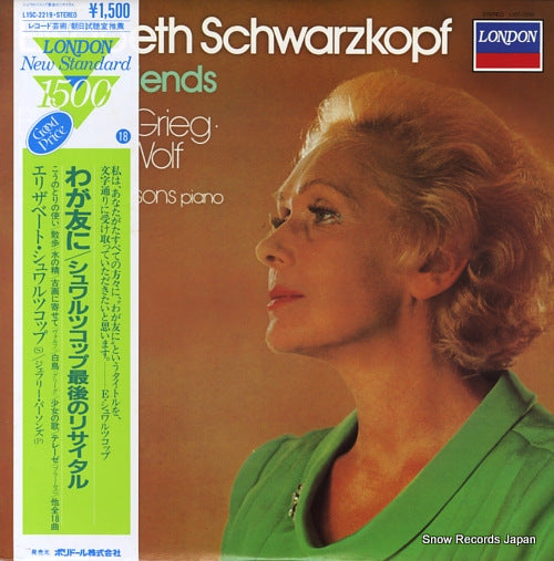 SCHWARZKOPF, ELISABETH to my friends L15C-2219