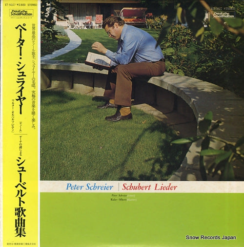 SCHREIER, PETER schubert lieder ET-5027