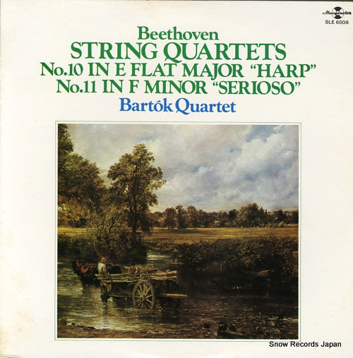 BARTOK QUARTET beethoven; string quartets no.10 harp SLE6008