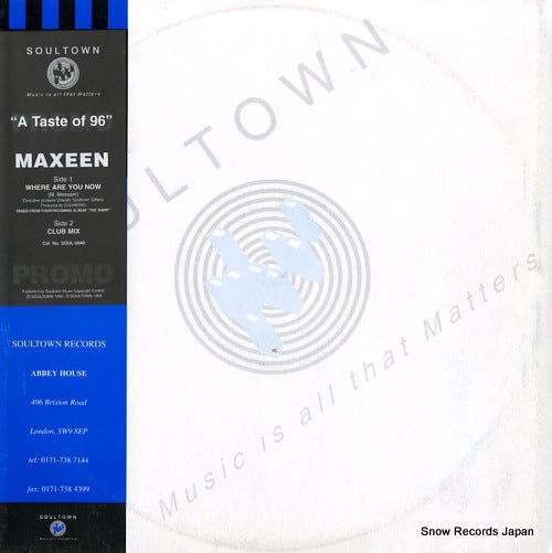 MAXEEN where are you now SOUL-0040