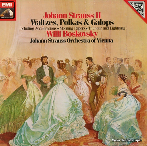 BOSKOVSKY, WILLI j.strauss ii; waltzes, polkas & galops ASD4041