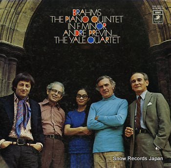 PREVIN, ANDRE brahms; the piano quintet in f minor EAA-80152