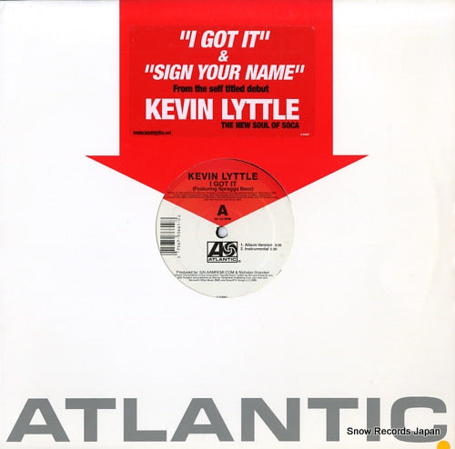 LYTTLE, KEVIN i got it / sign your name 0-93661