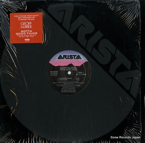 MCBRIDE, GEOFF gotta good thing AD-2030