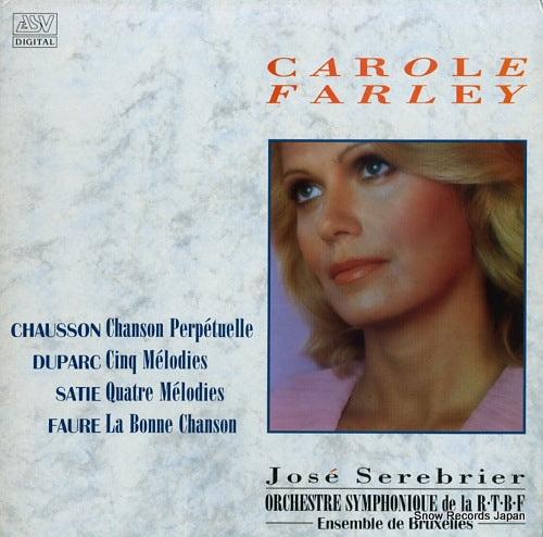 FARLEY, CAROLE chausson; chanson perpetuelle DCA605