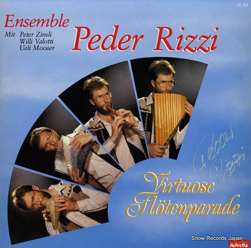 RIZZI, PEDER virtuose flotenparade / ensemble peder rizzi H365